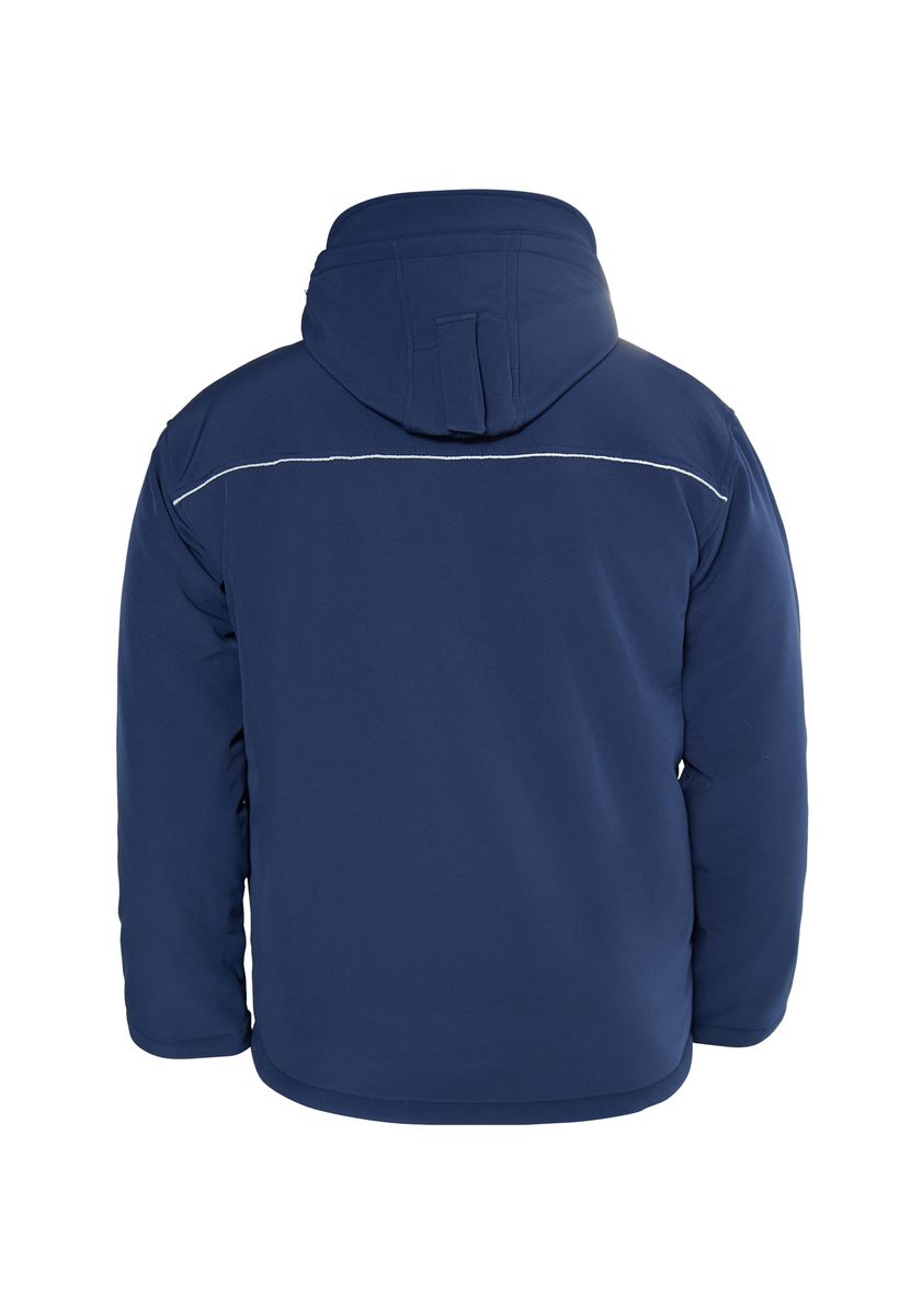Funktionale wattierte Softshelljacke