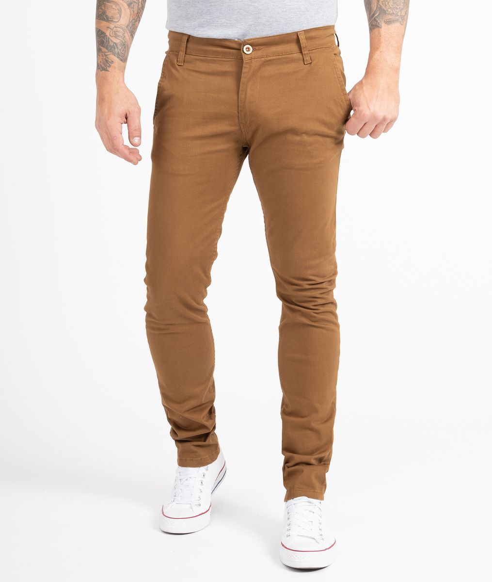 Lässige Slim-Fit Chino Hose