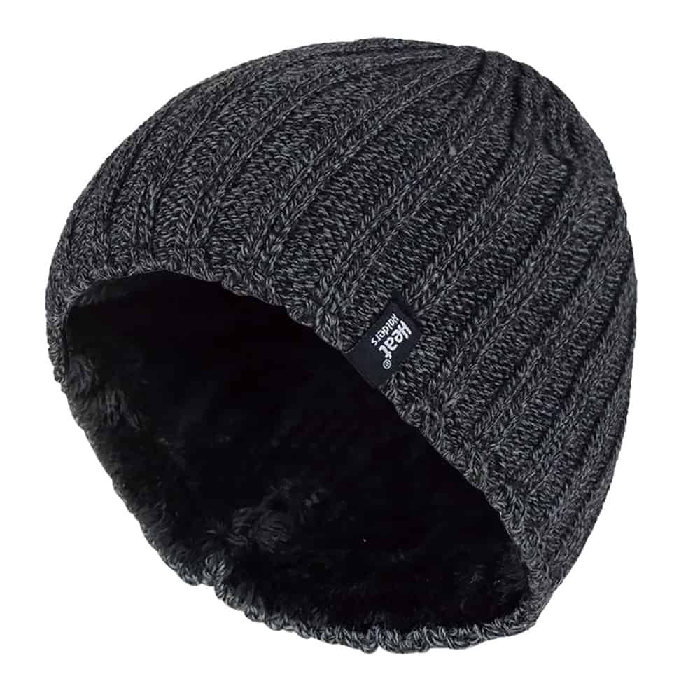 Warme Fleece gefütterte Wintermütze