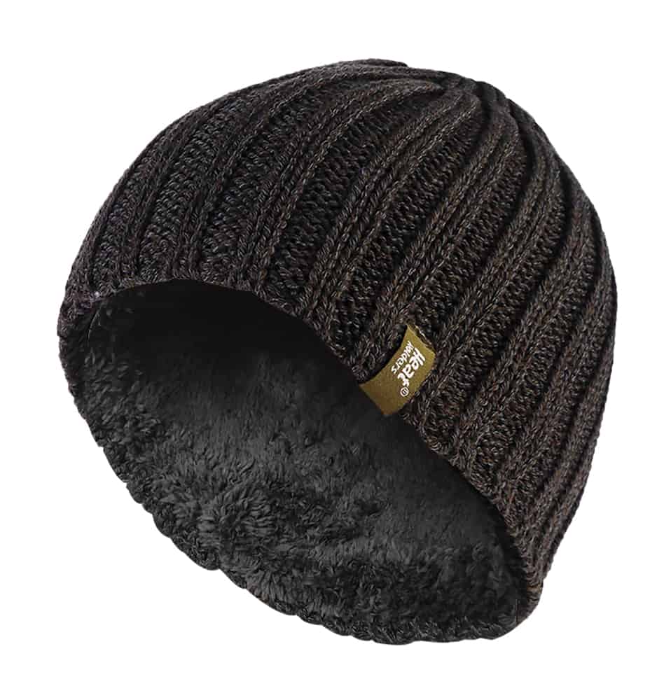 Warme Fleece gefütterte Wintermütze