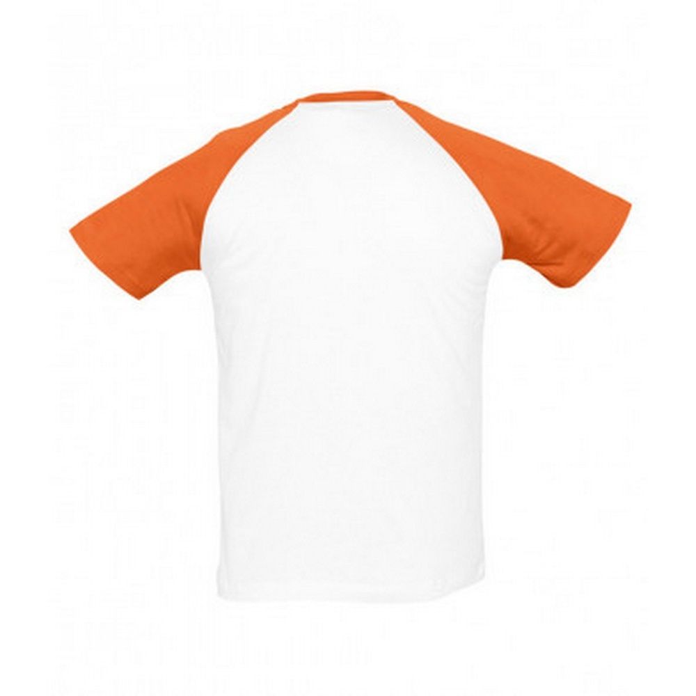 Sportliches Raglan-T-Shirt mit Kontrastärmeln