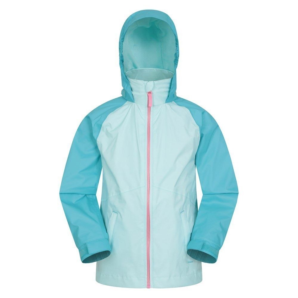 Wasserdichte Kinder Regenjacke mit Kapuze