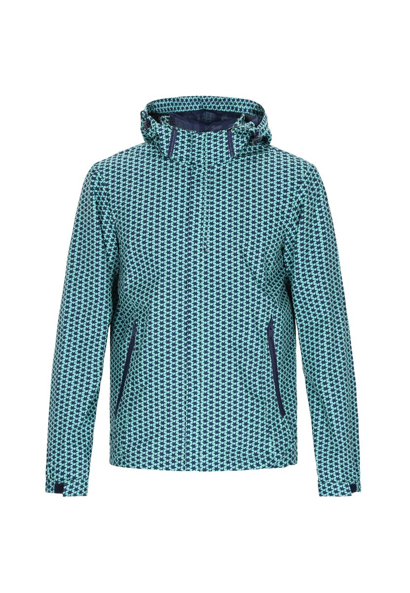 Wende-Windbreaker mit Wüsten-Print-Muster