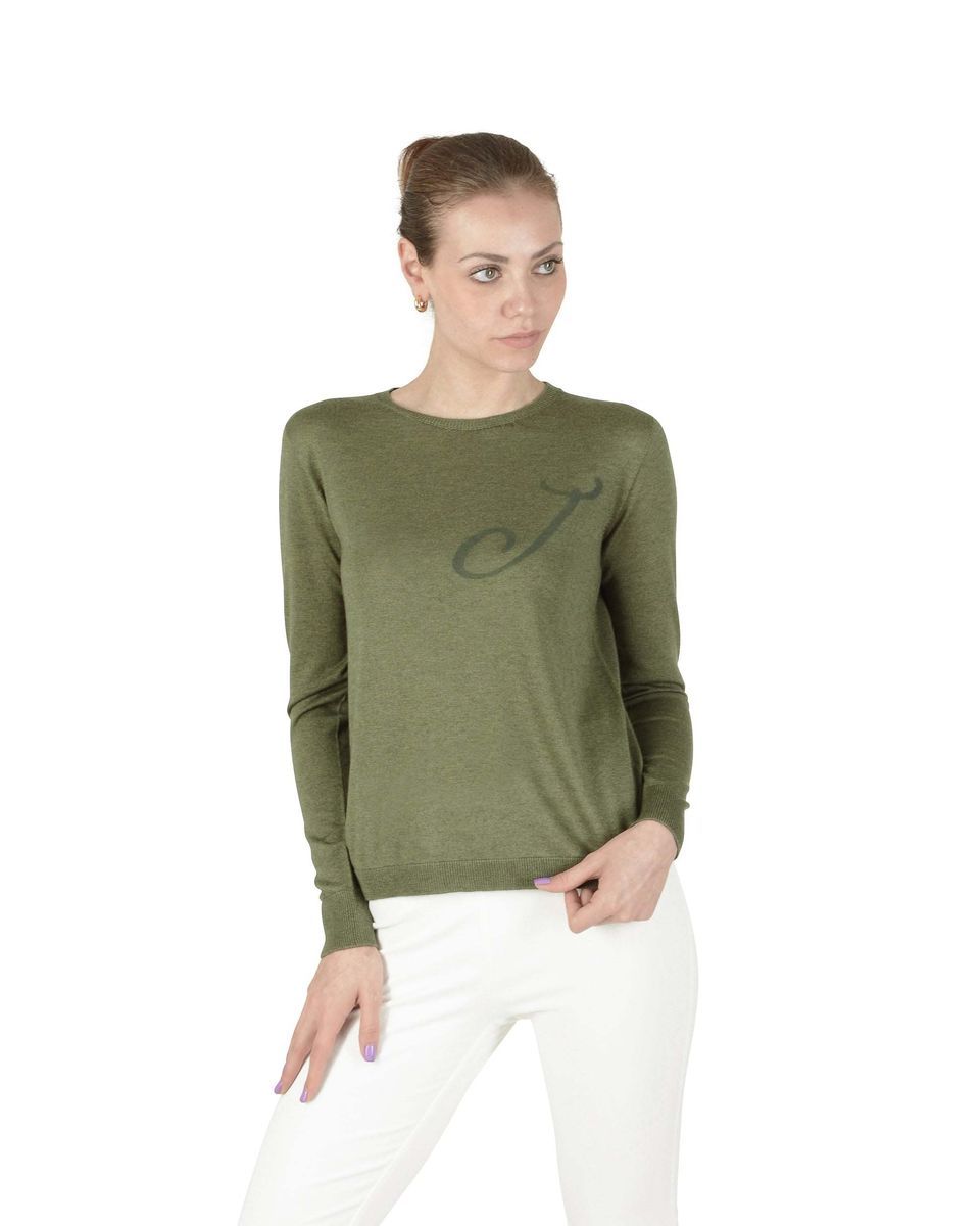 Langarmpullover aus Seide und Kaschmir