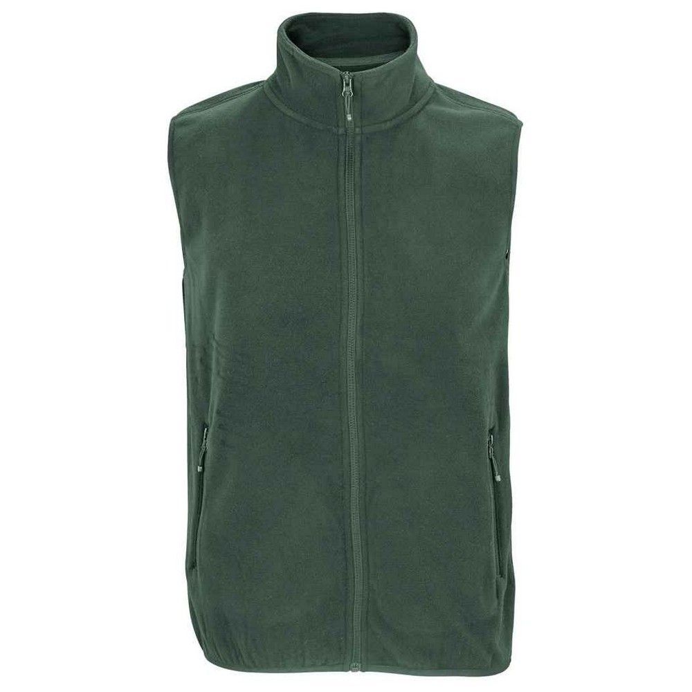 Unisex Fleeceweste mit Reißverschluss