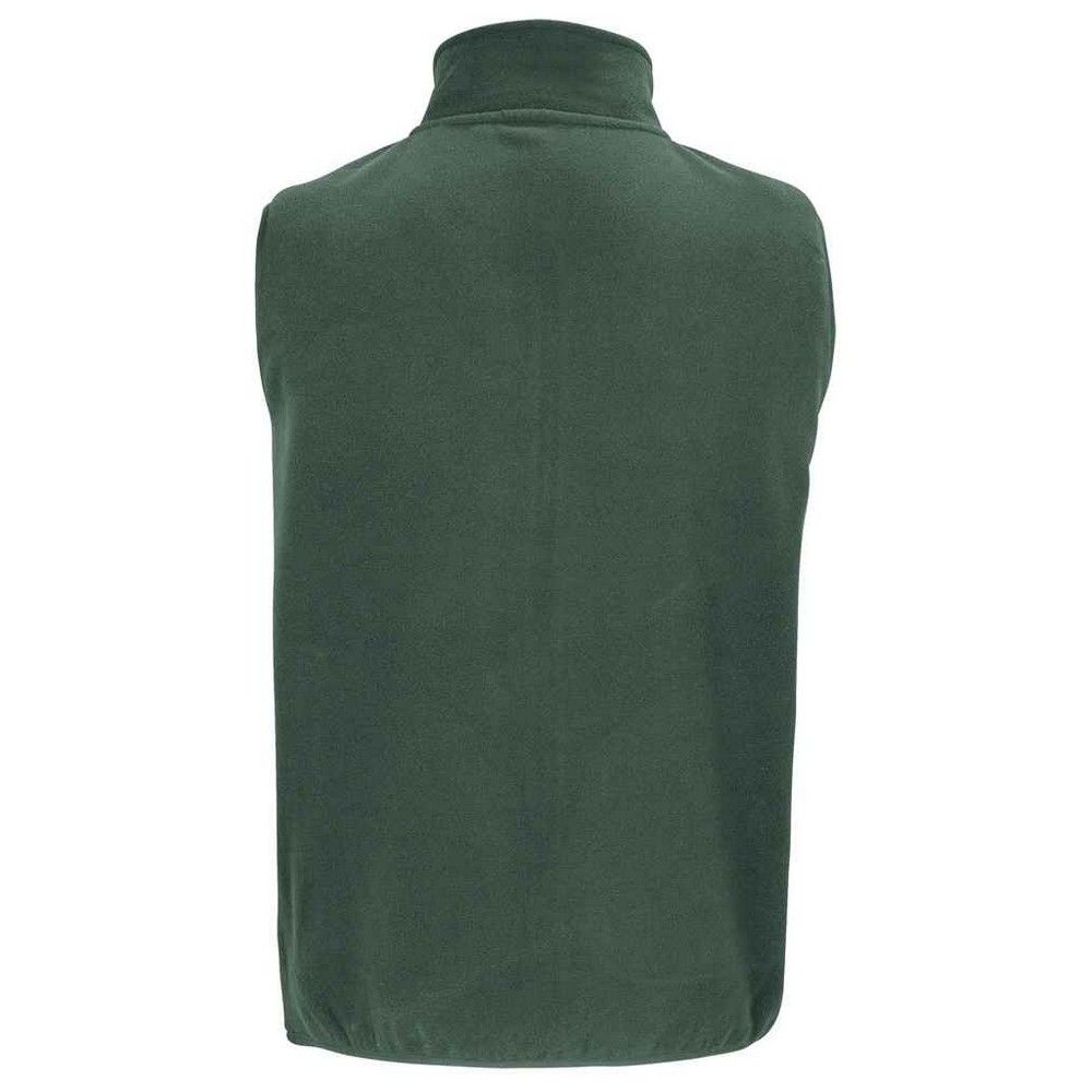 Recycelter Microfleece Gilet mit Reißverschluss