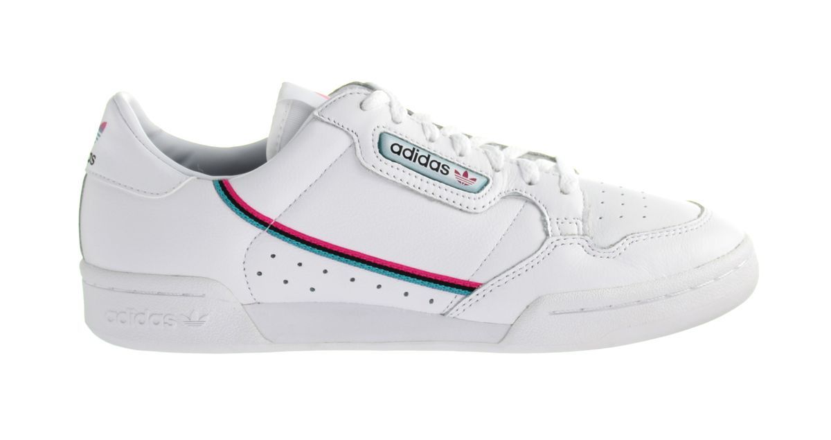 Retro-inspirierte weiße Leder-Sneakers