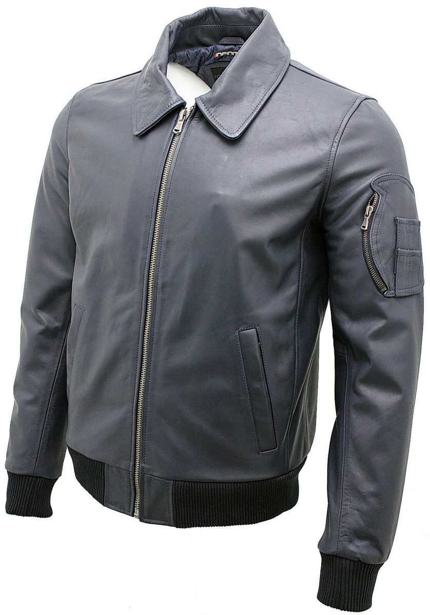 Klassische Leder A2 Flieger-Bomber