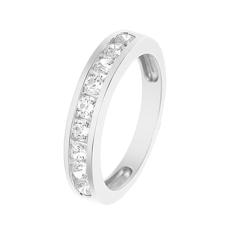 Funkelnder Zirkonia Eternity Ring