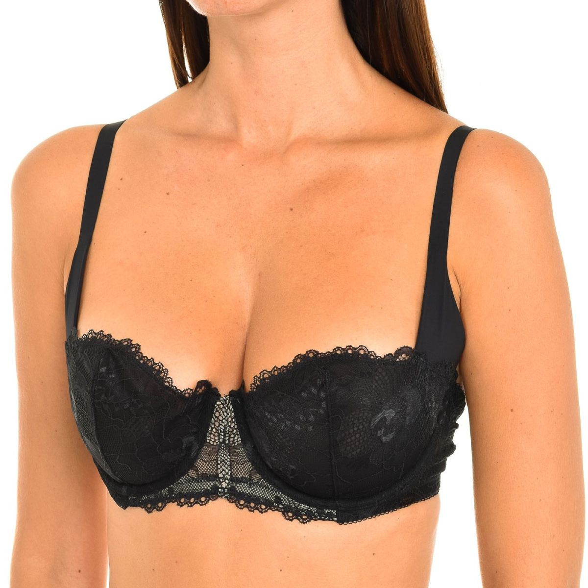 Sport-BH-Top mit Racerback-Print