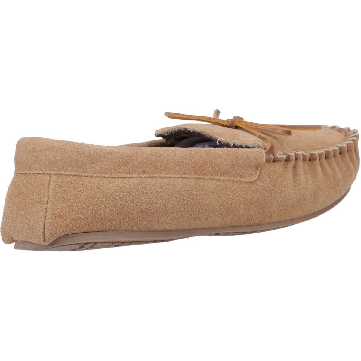 Slipper-Hausschuhe aus Wildleder