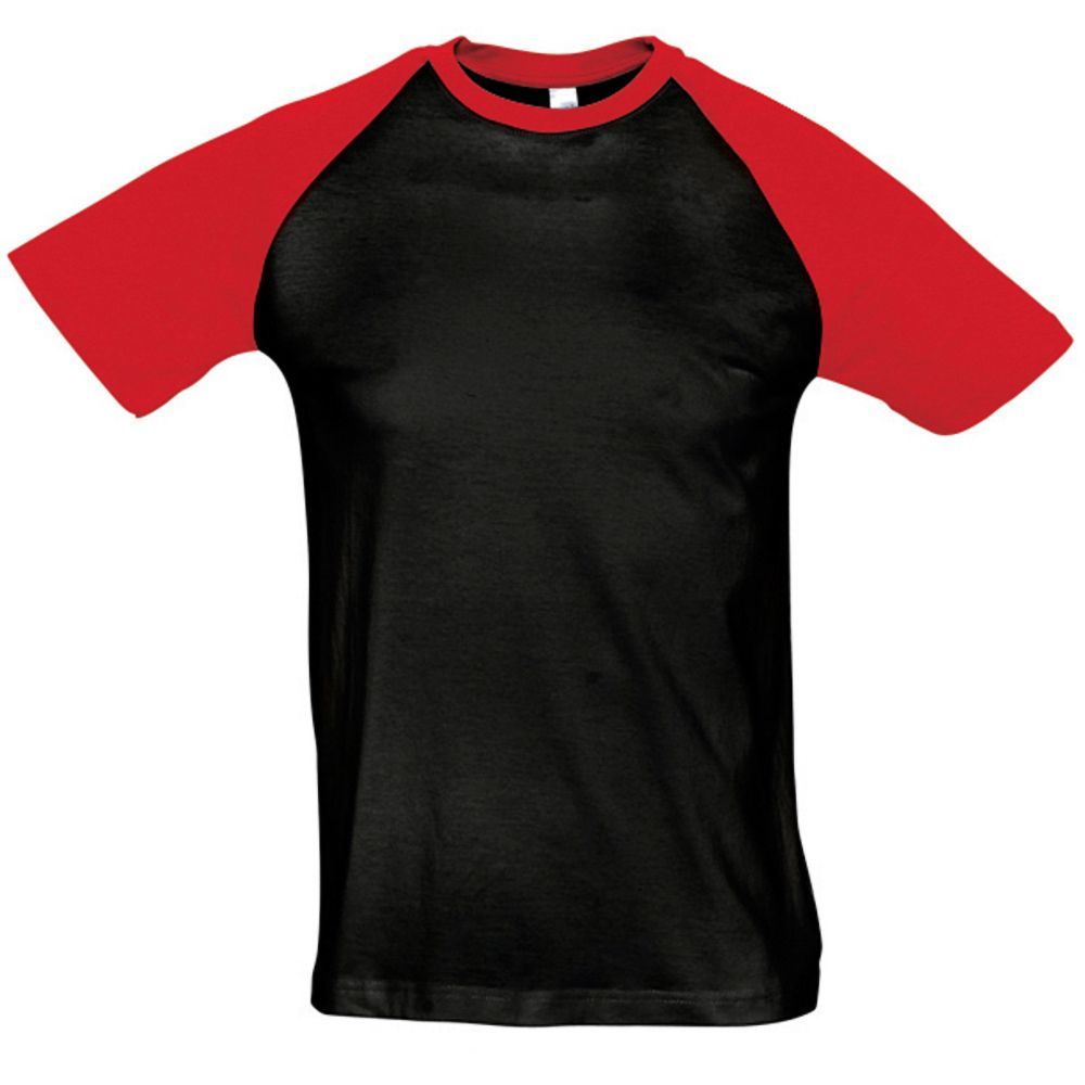 Herren Raglan T-Shirt mit Kontrastärmeln