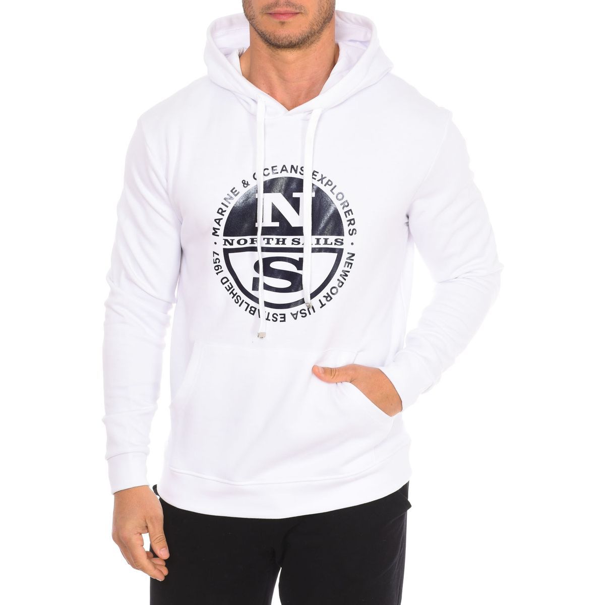 Kapuzenpullover mit Logo-Grafik