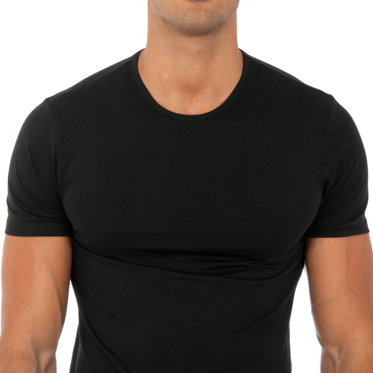 Kurzärmeliges Thermal-Tech T-Shirt