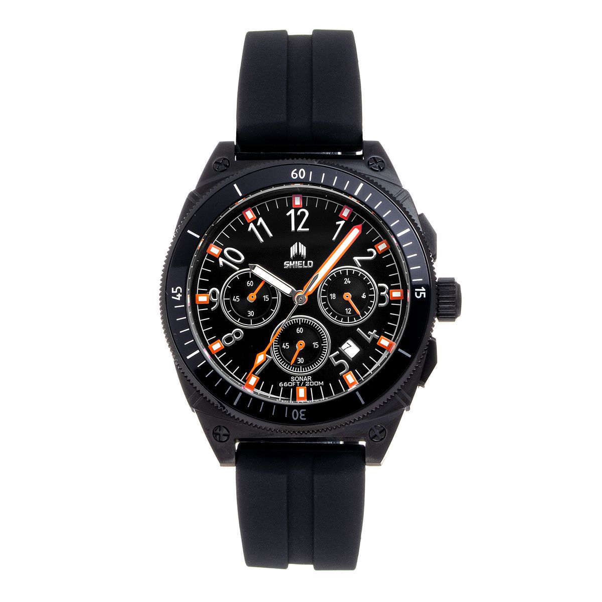 Herren Blaue Chronograph Uhr mit Datumsanzeige