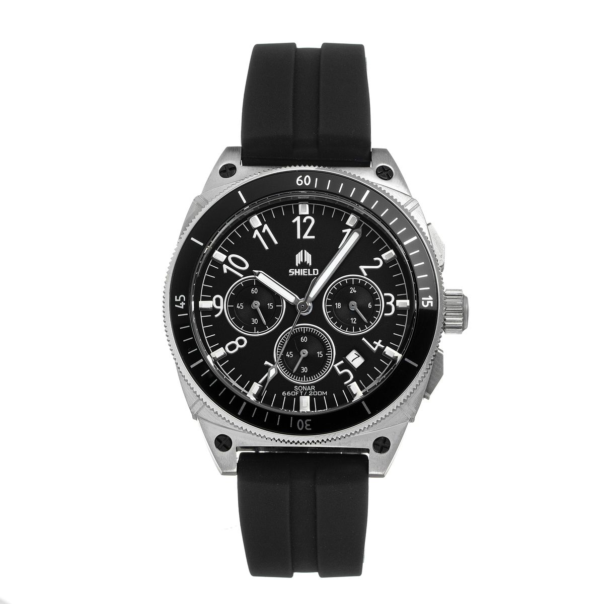 Herren Blaue Chronograph Uhr mit Datumsanzeige