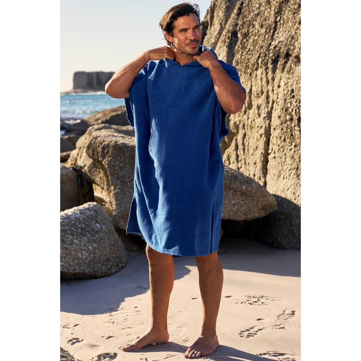 Mountain Warehouse - "Driftwood" Poncho für Herren (Hellblau)