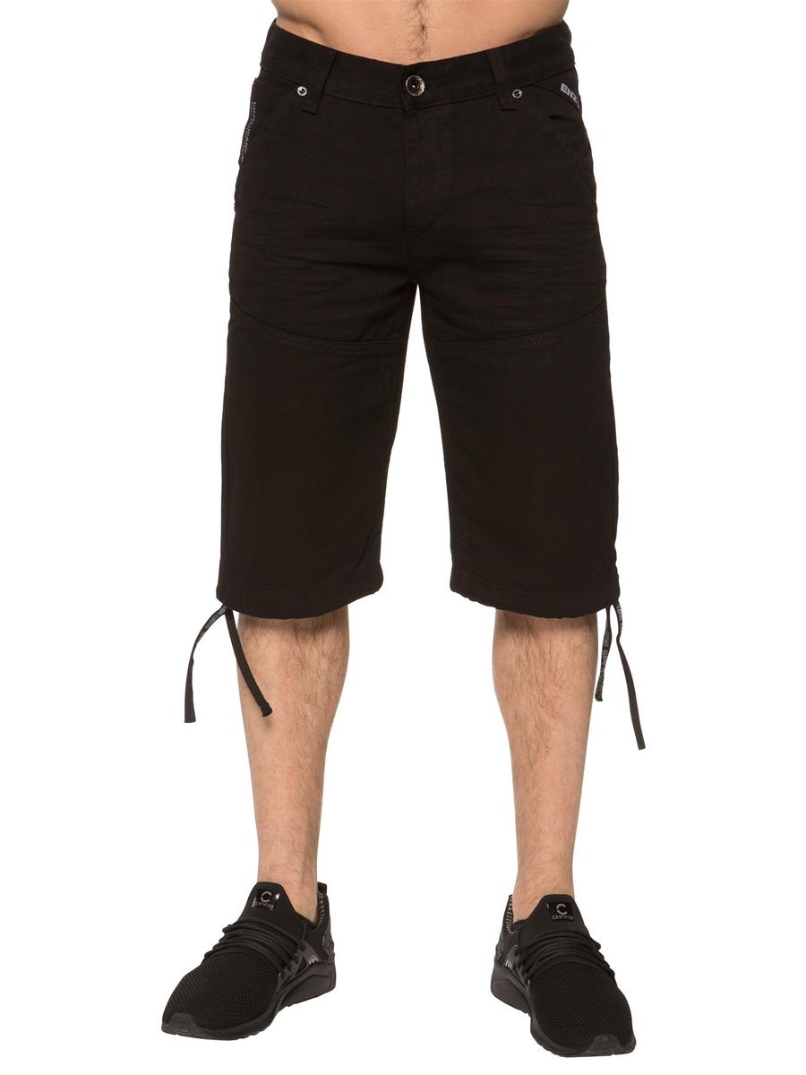 Herren Denim Shorts in Knielänge