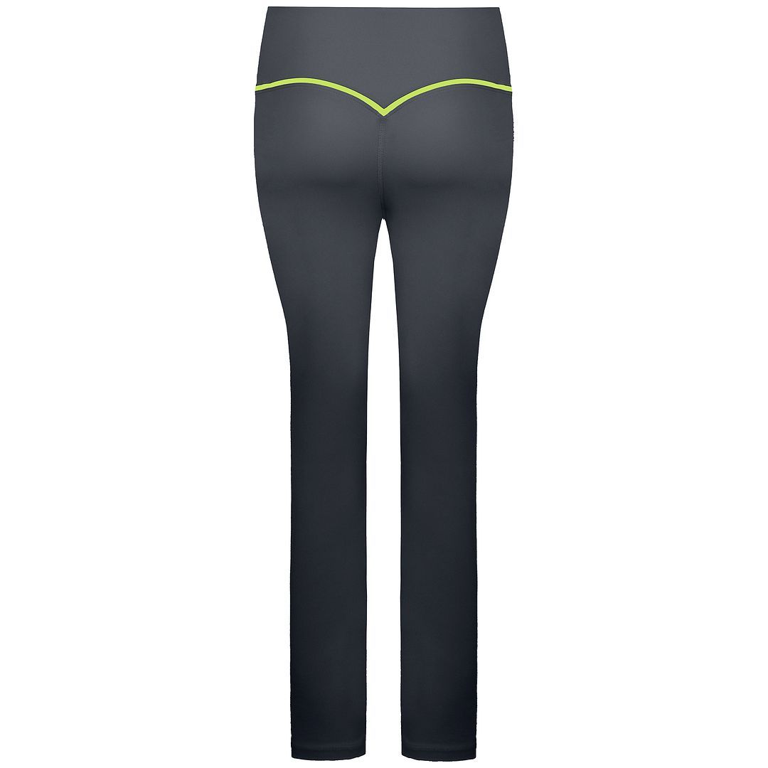 Hochtaillierte Leggings mit Paspel-Details