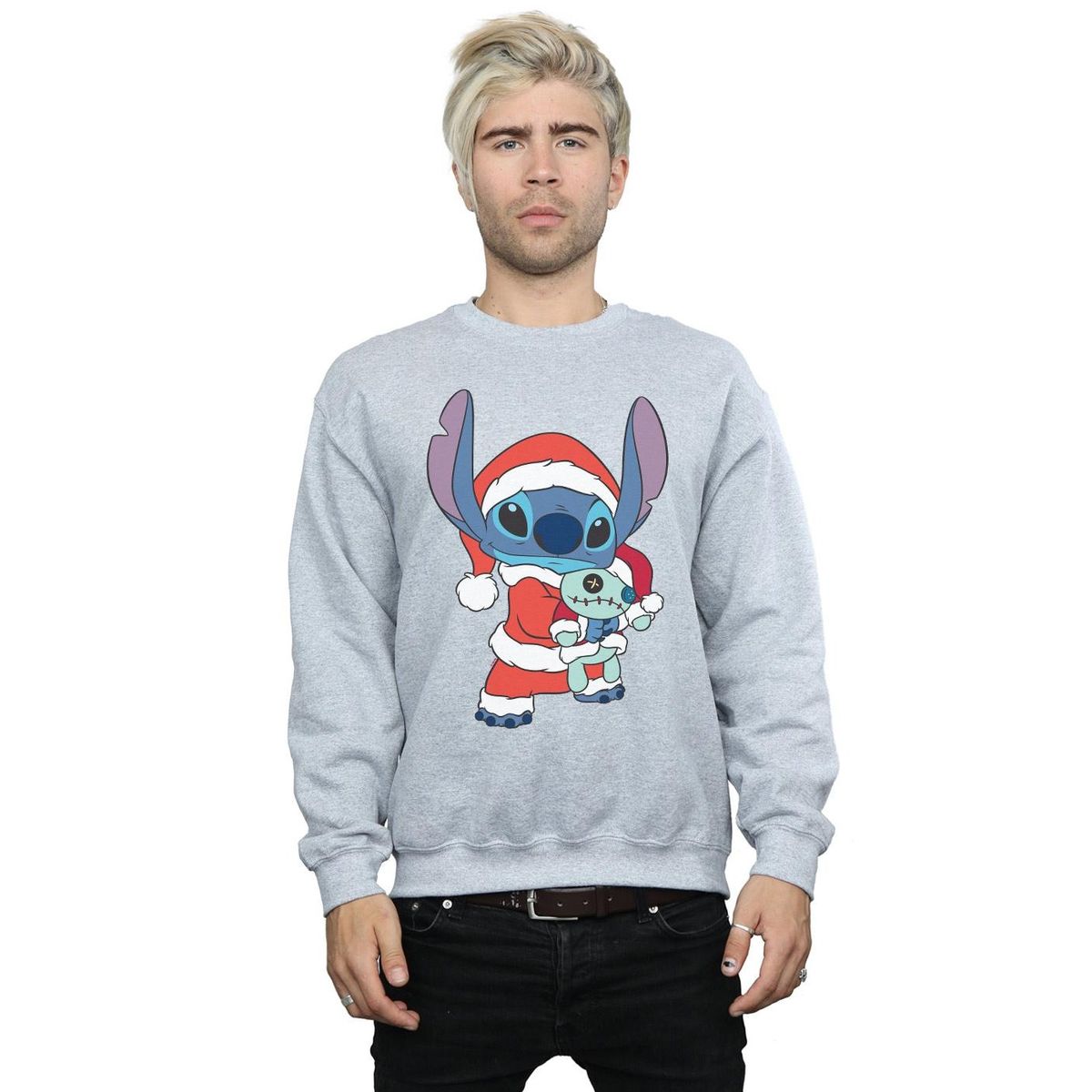 Festliches Grafik-Sweatshirt mit Charakter