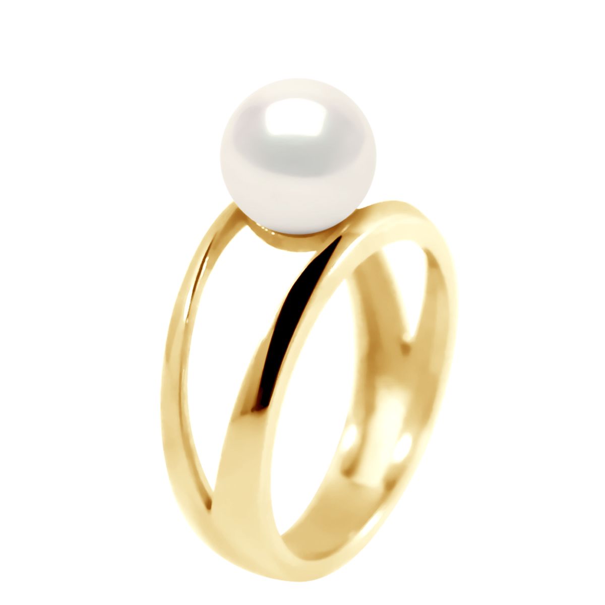 Perlenring mit Geteilter Ringschiene