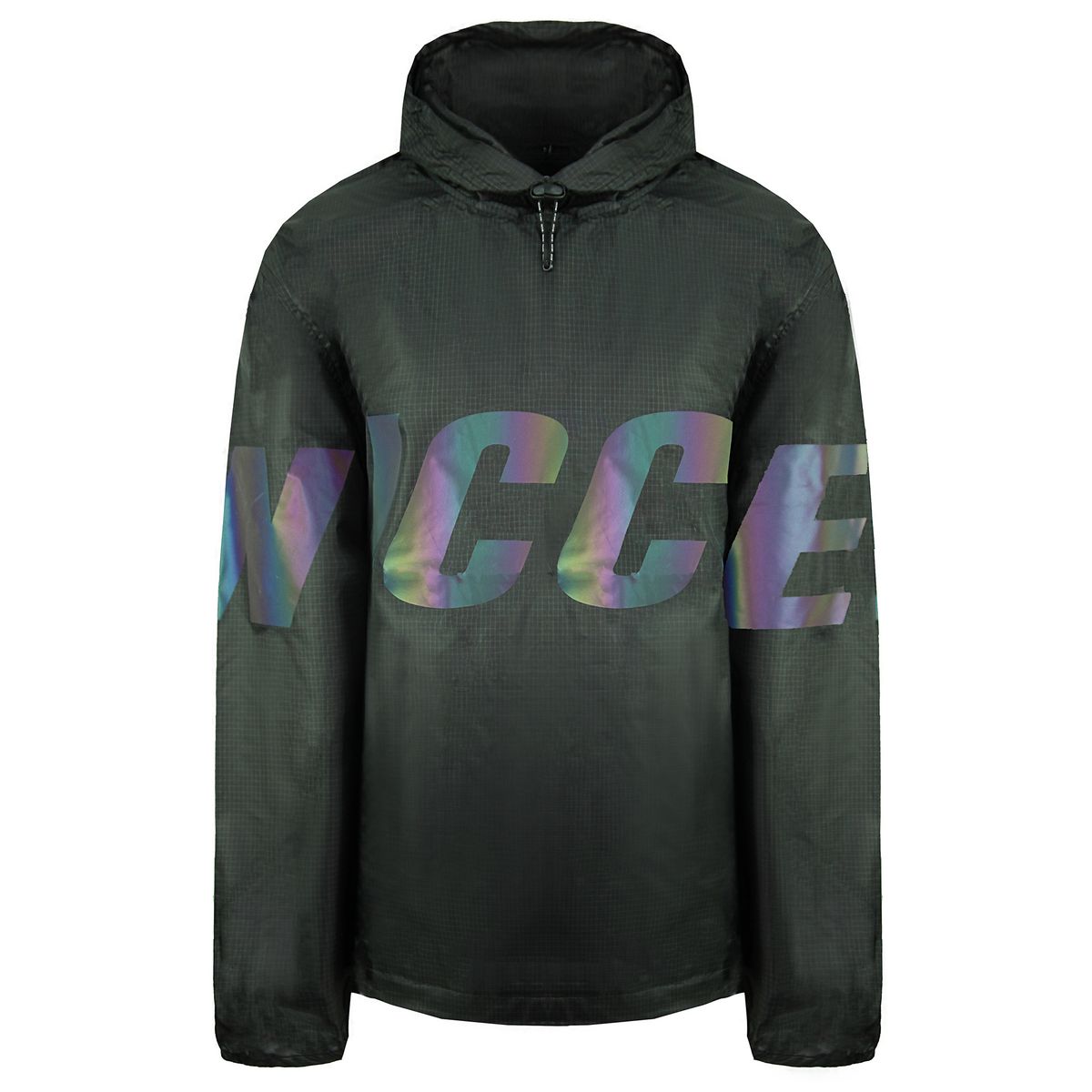 Reflektierender Herren-Pullover-Poncho mit Kapuze