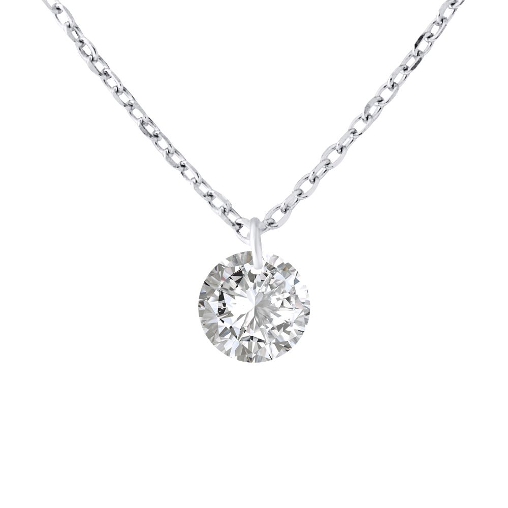 Zarte Sterling Silber Mond & Stern Halskette