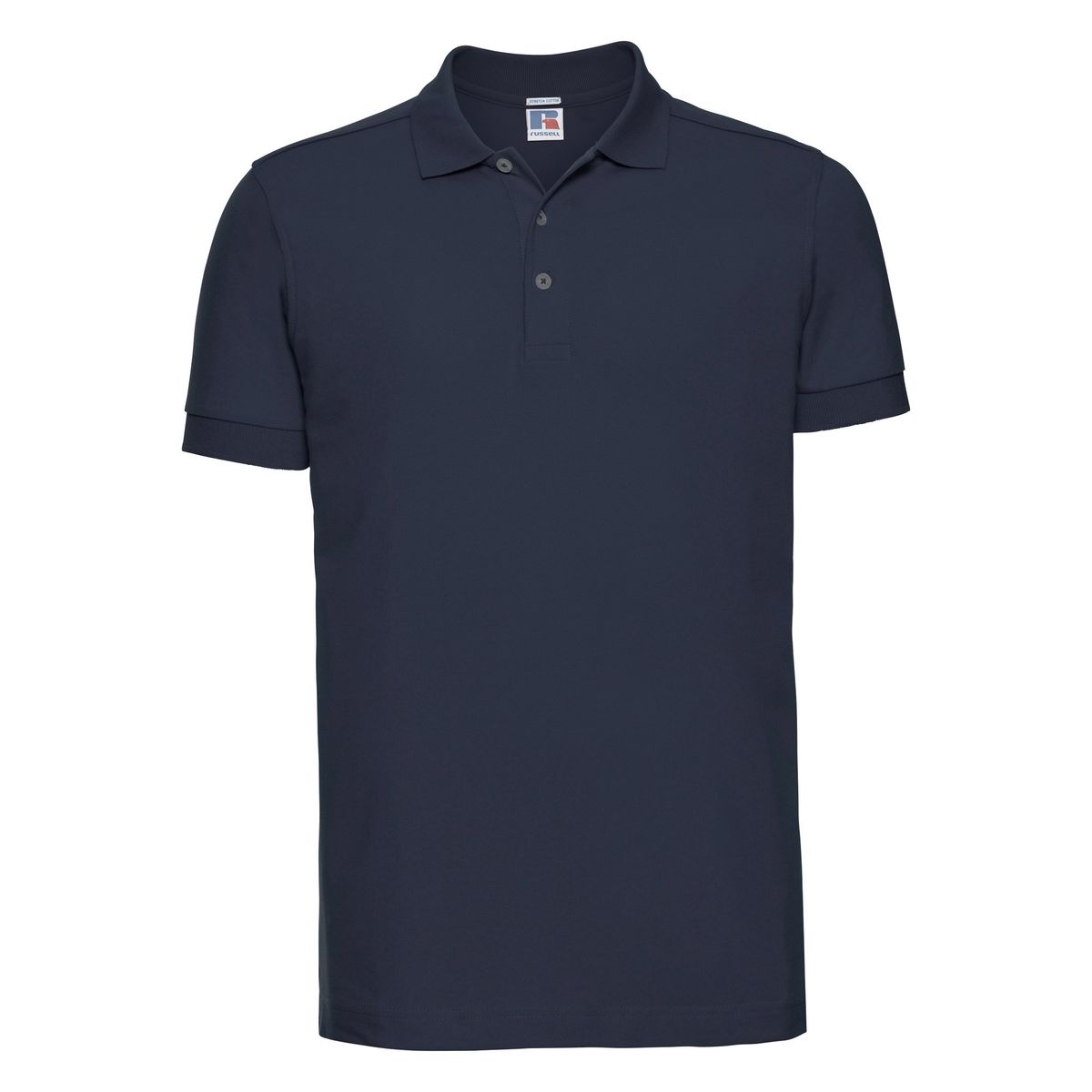 Russell Herren Stretch Kurzarm-Poloshirt (French Navy)