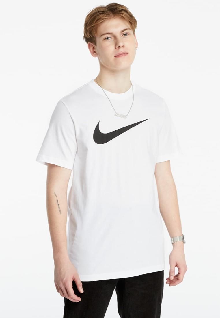 Klassisches Swoosh-Logo Baumwoll-T-Shirt