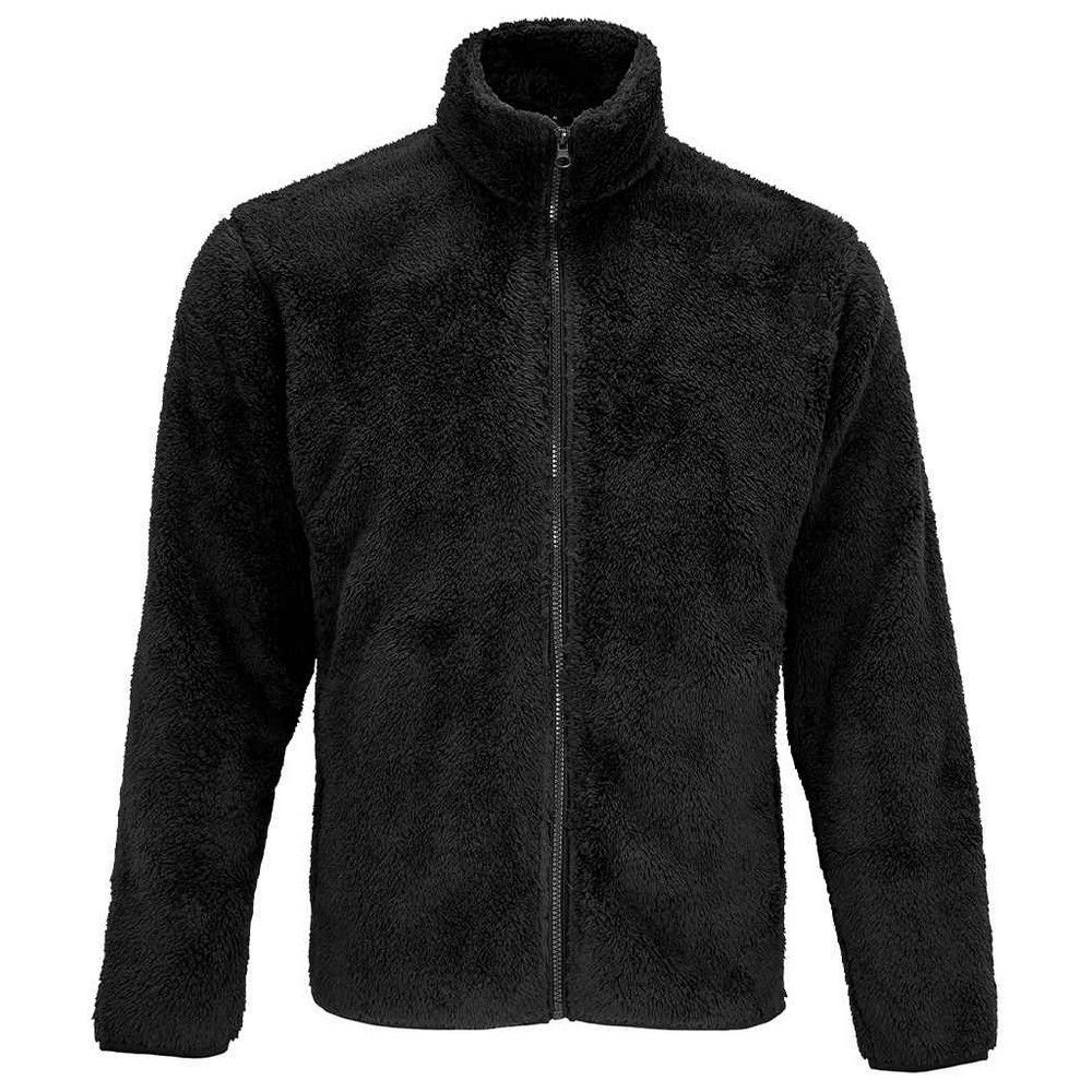 Unisex Fleecejacke mit Reißverschluss