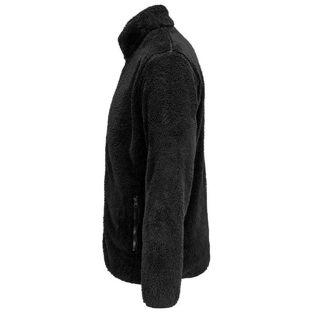 Hochflorige Fleecejacke mit Reißverschluss