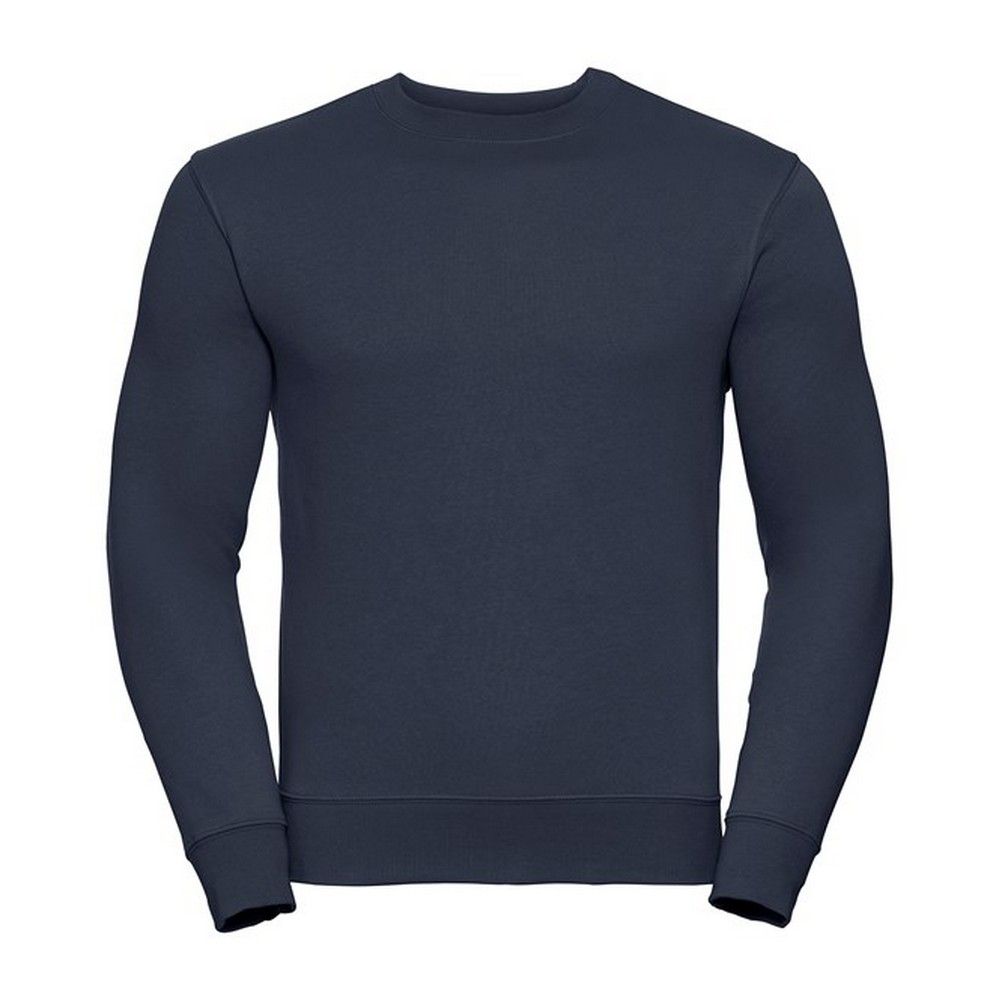 Klassisches Baumwoll-Sweatshirt mit Rundhalsausschnitt