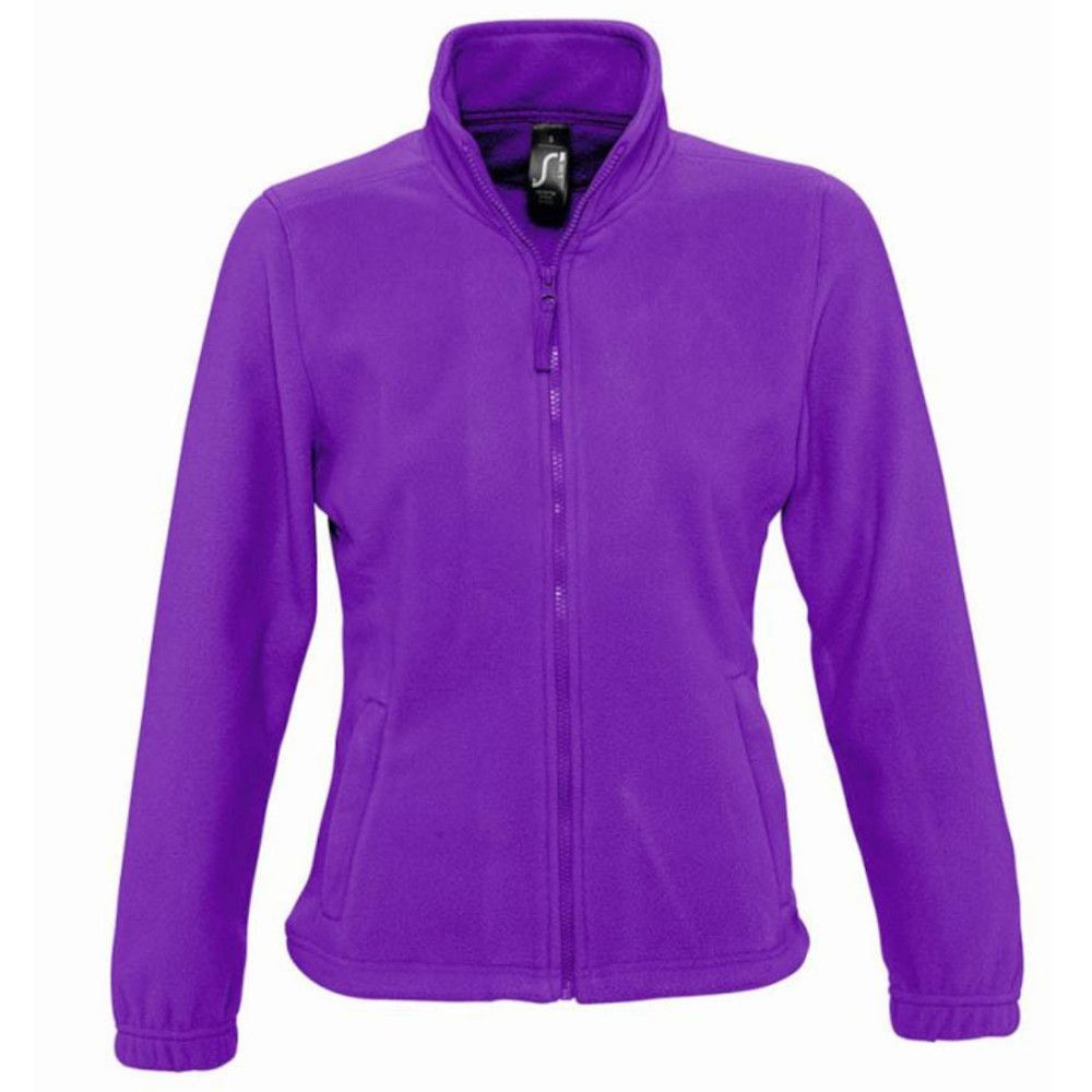 Damen Fleecejacke mit durchgehendem Reißverschluss