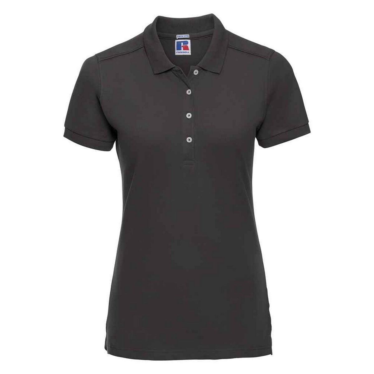 Damen Stretch Piqué Poloshirt