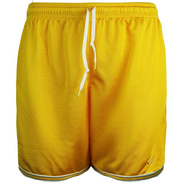 Mesh-Basketballshorts mit Besatz