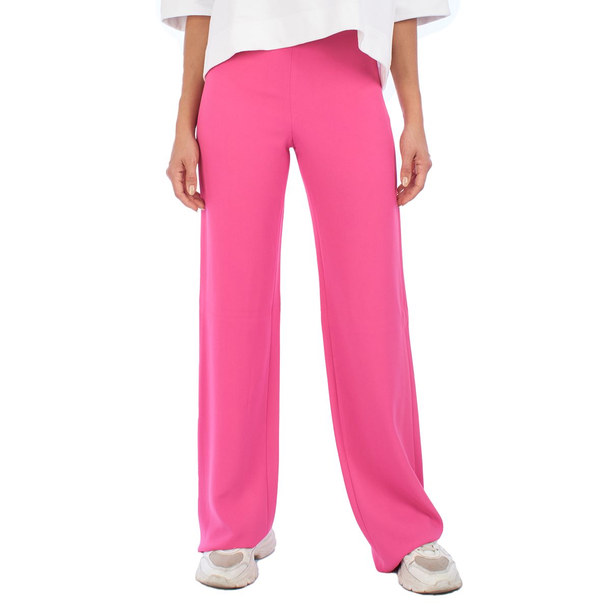 Weites Bein High Waist Palazzo Hose