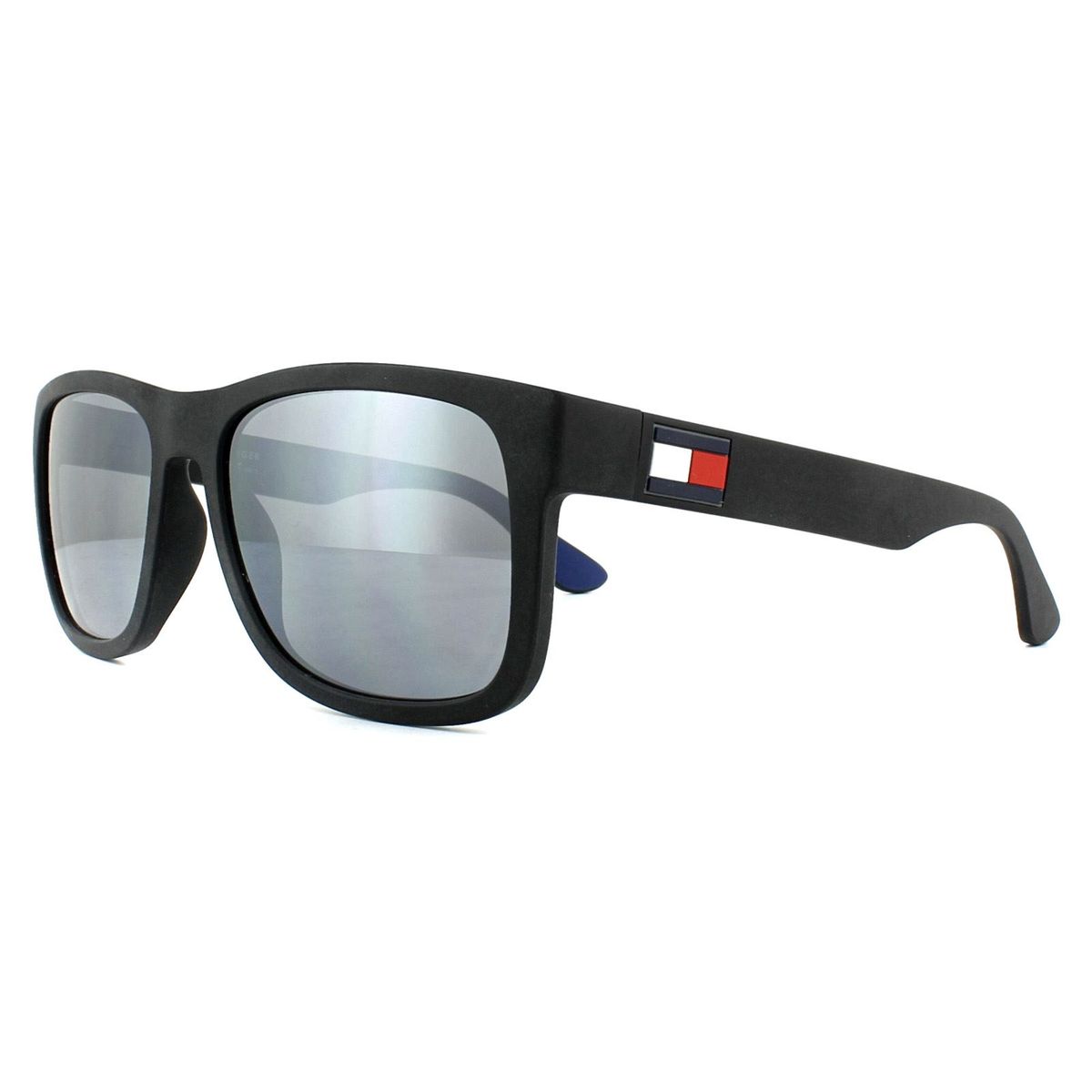 Klassische rechteckige verspiegelte Sonnenbrille