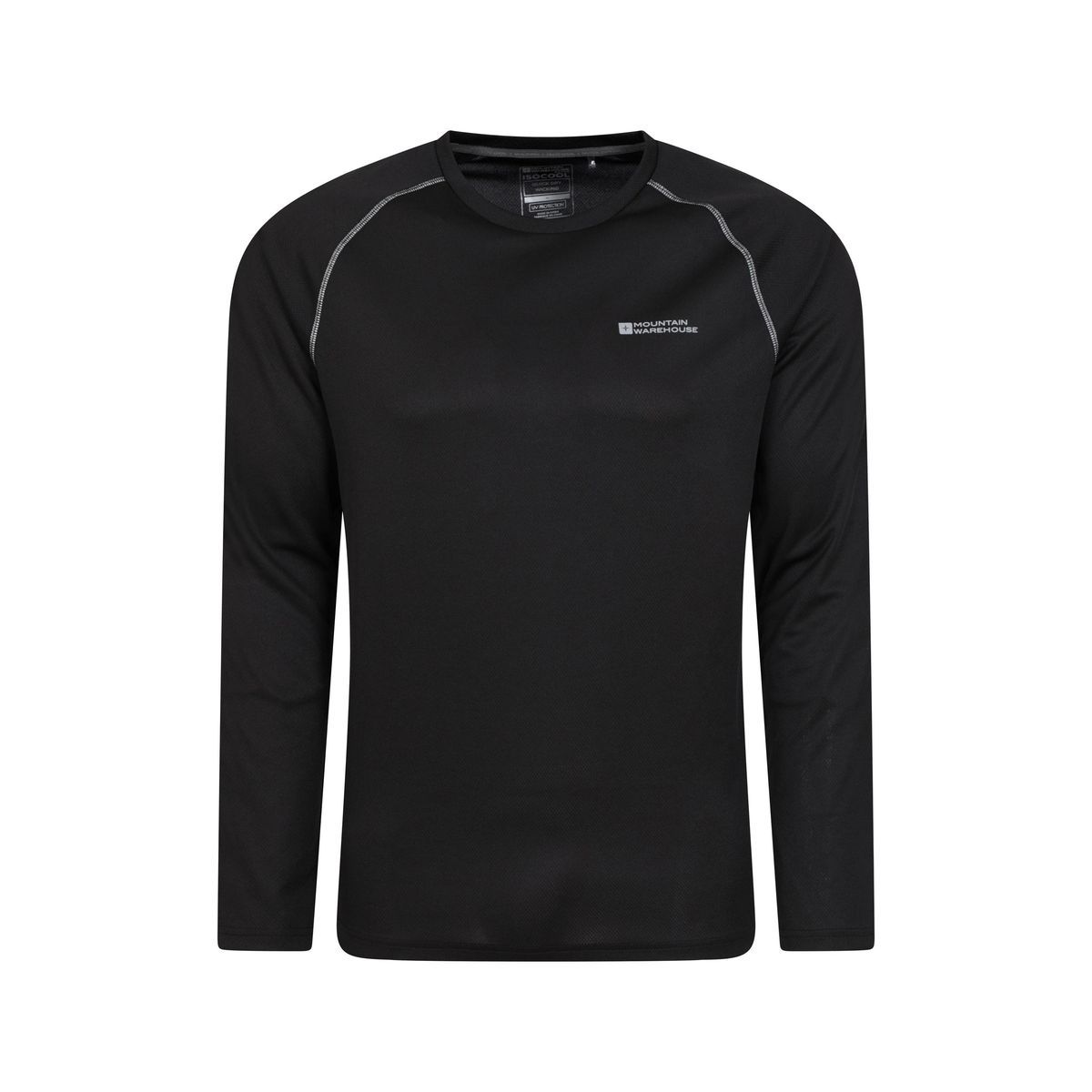 Mountain Warehouse - "Endurance" T-Shirt für Herren (Pechschwarz)