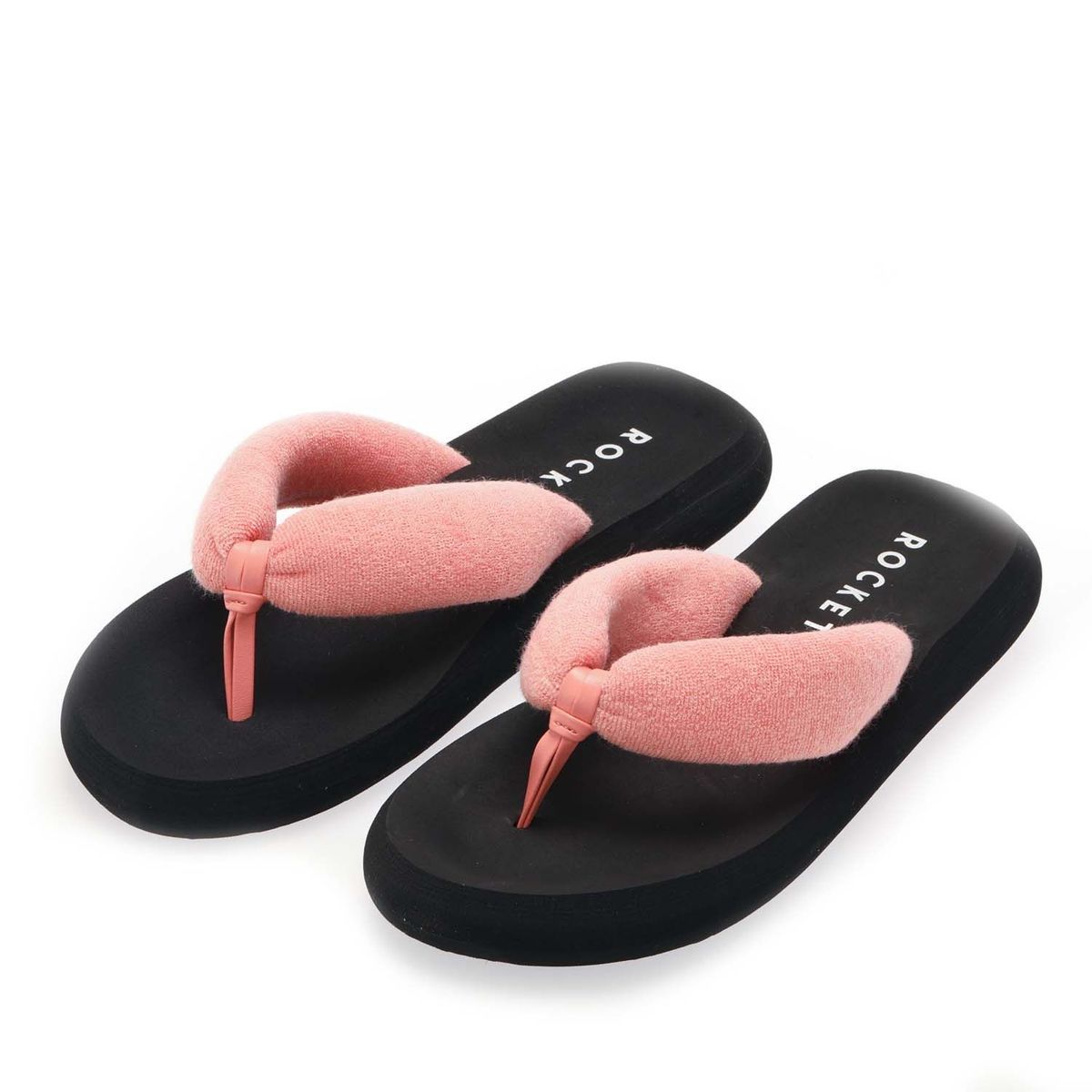 Bequeme Flip-Flop-Sandalen mit Plateau
