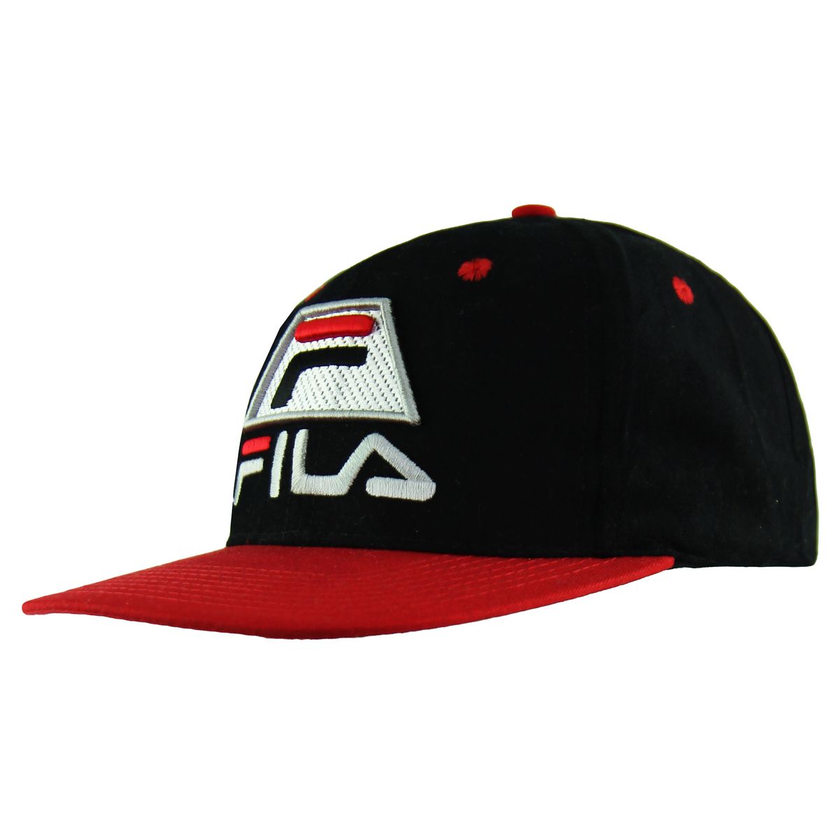 Zweifarbige Baseballkappe mit Logo