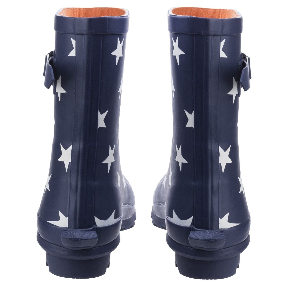 Mittelhohe Gummistiefel mit Sternenmuster