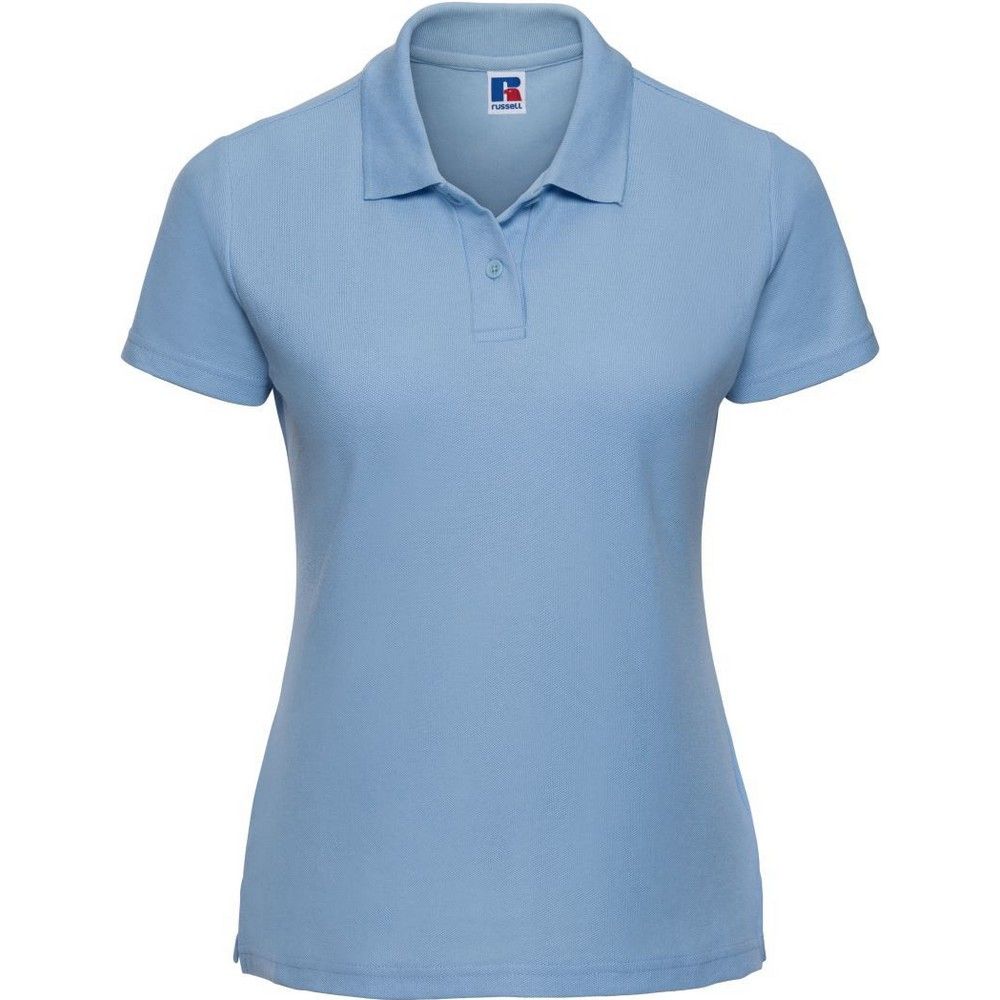 Russell - "Classic" Poloshirt für Damen (Himmelblau)