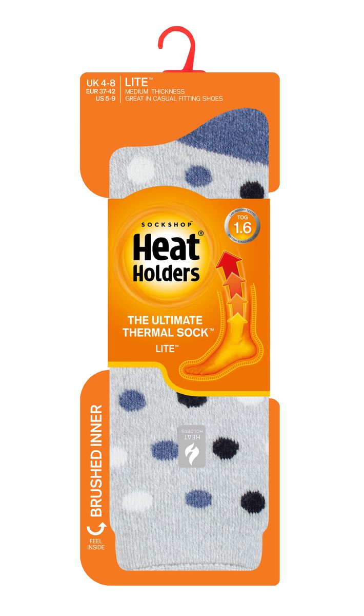 Isolierte Thermosocken mit Punktemuster