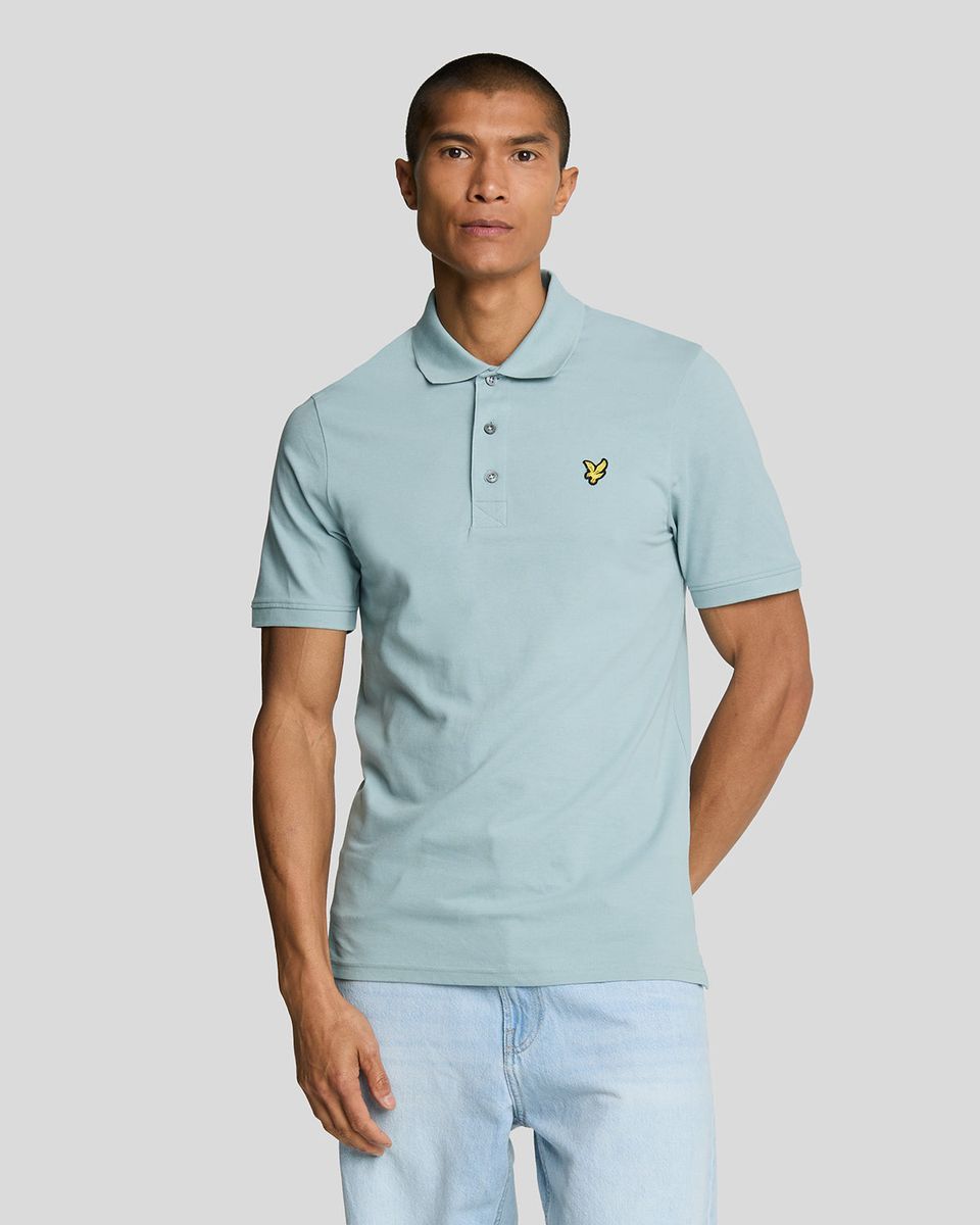 Klassisches Poloshirt aus Baumwollmischung
