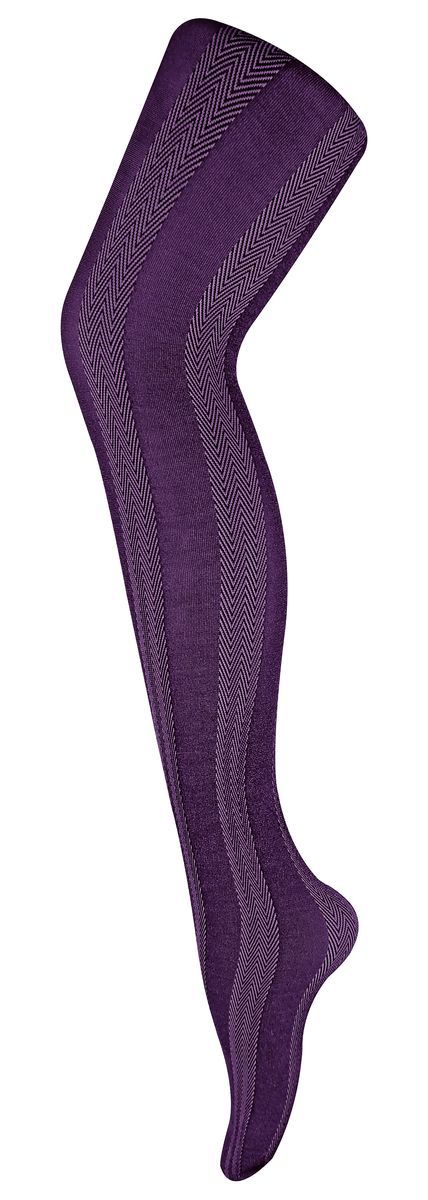 Sock Snob - Farbige 80 Denier Strumpfhosen für Damen - gestreift - blickdicht