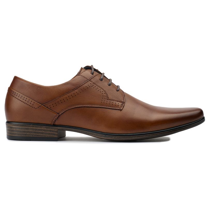 Klassischer Derby-Lederschuh für Herren