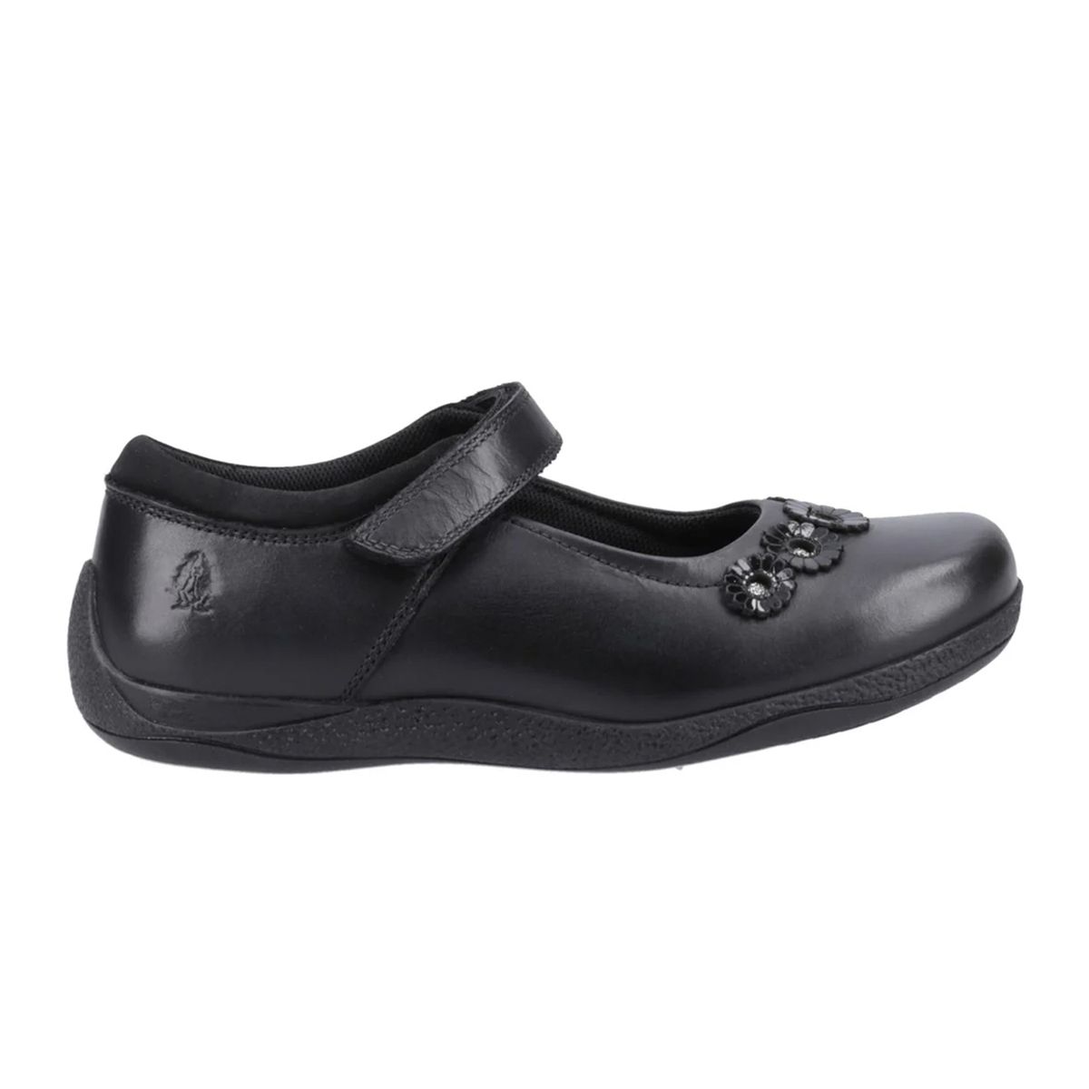 Hush Puppies - Mädchen Schul-Uniform-Schuhe "Christina", Leder (Schwarz)