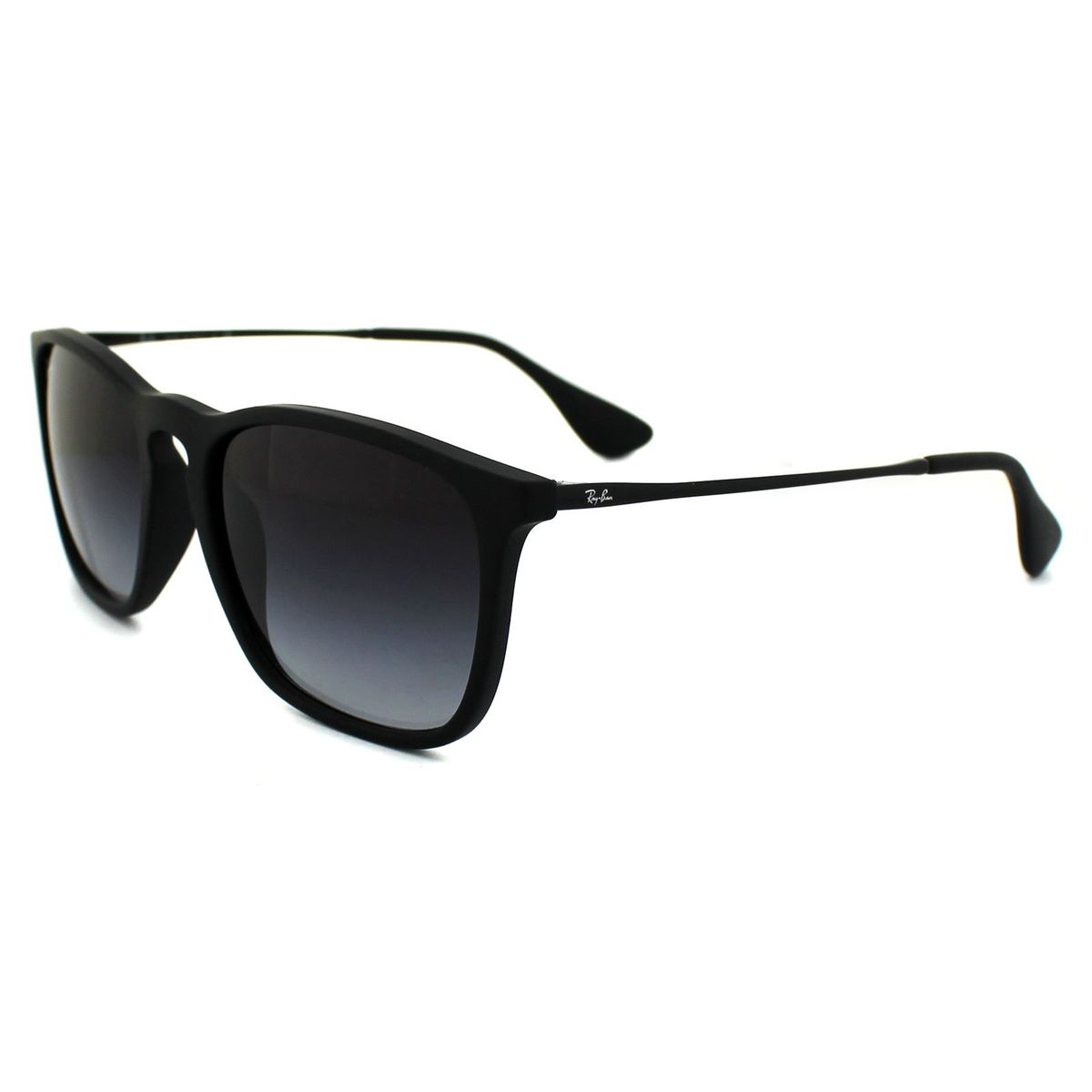 Chris Quadratische Gummierte Sonnenbrille