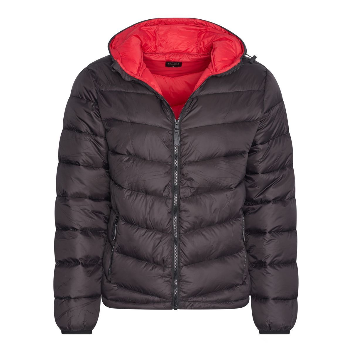 Kapuzen-Winterjacke mit leichter Wattierung