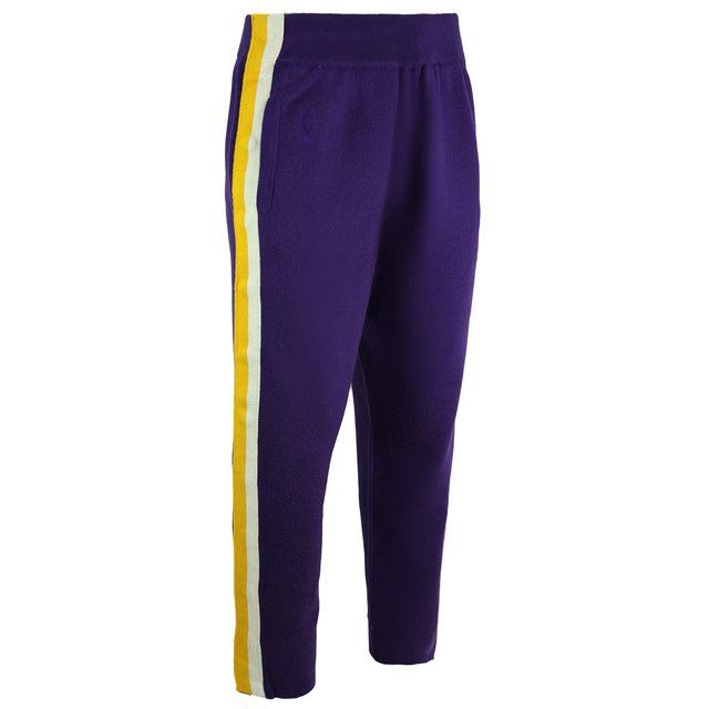 Gestrickte Jogginghose im Basketball-Stil